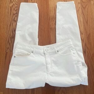 LOFT Women's High Rise Jeans - White